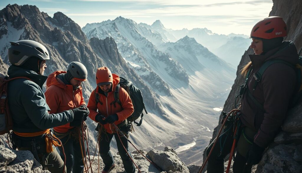 Seilmanagement am Stand Seilmanagement am Stand