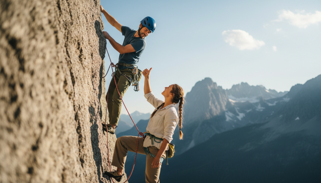 Partnercheck und Kommunikation beim Klettern Partnercheck und Kommunikation beim Klettern