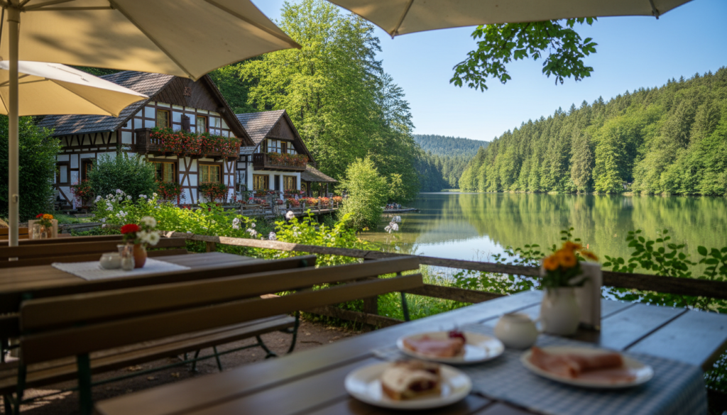 Einkehrmöglichkeiten am Mummelsee Einkehrmöglichkeiten am Mummelsee