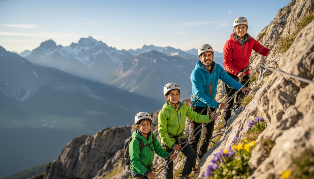 Familien Klettersteig Tipps Kinder Familien Klettersteig Tipps Kinder