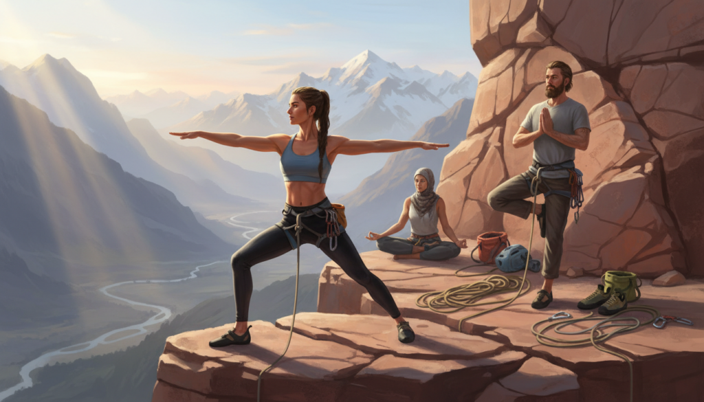 Sicherheitstipps Yoga Training Kletterer Sicherheitstipps Yoga Training Kletterer