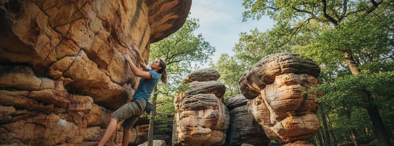 Fontainebleau Bouldern