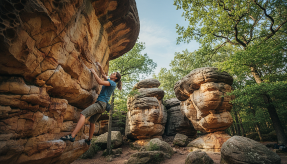 Fontainebleau Bouldern