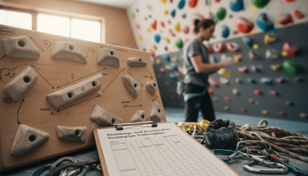 MaxHangs und Beastmaker Trainingsplan MaxHangs und Beastmaker Trainingsplan