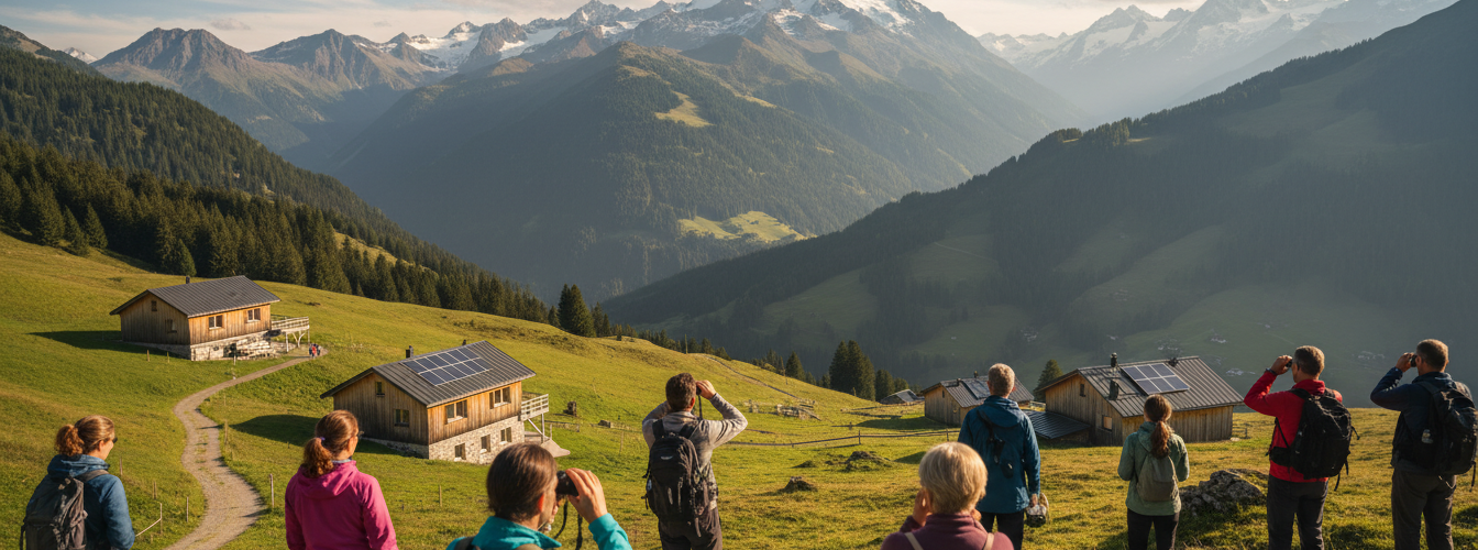 Tourismus in den Alpen