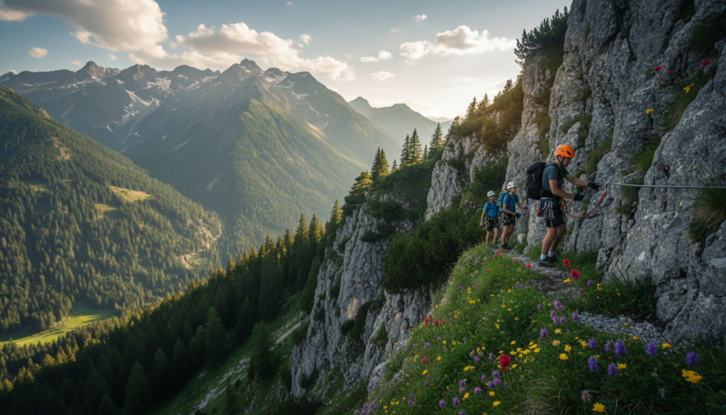 Klettersteig Regionale Einblicke Klettersteig Regionale Einblicke