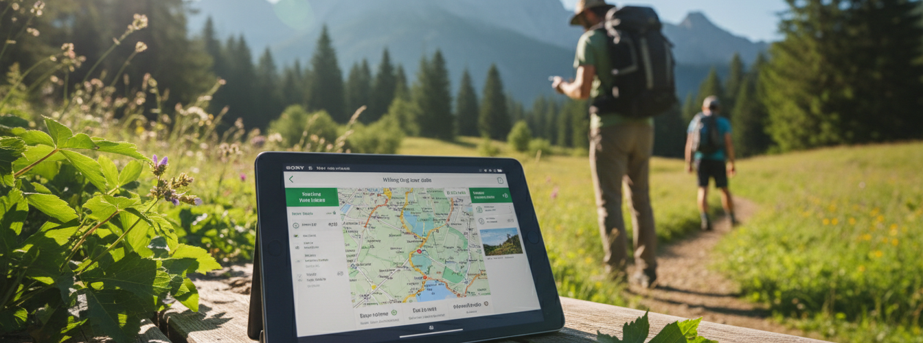 Digitales Tourenbuch Wandern