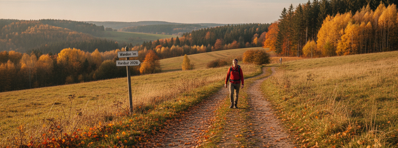 Wandern Herbst