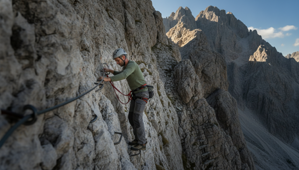 Schwierigkeiten am Pittentaler Klettersteig Schwierigkeiten am Pittentaler Klettersteig