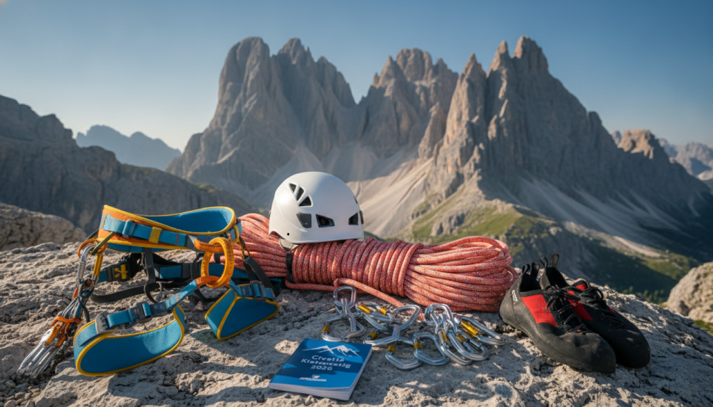 Ausrüstung für die Civetta Klettersteig Tour 2026 Ausrüstung für die Civetta Klettersteig Tour 2026