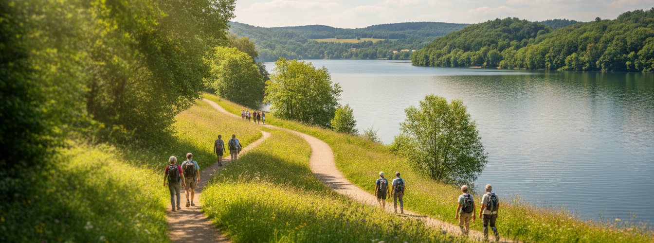 Wandern am Möhnesee