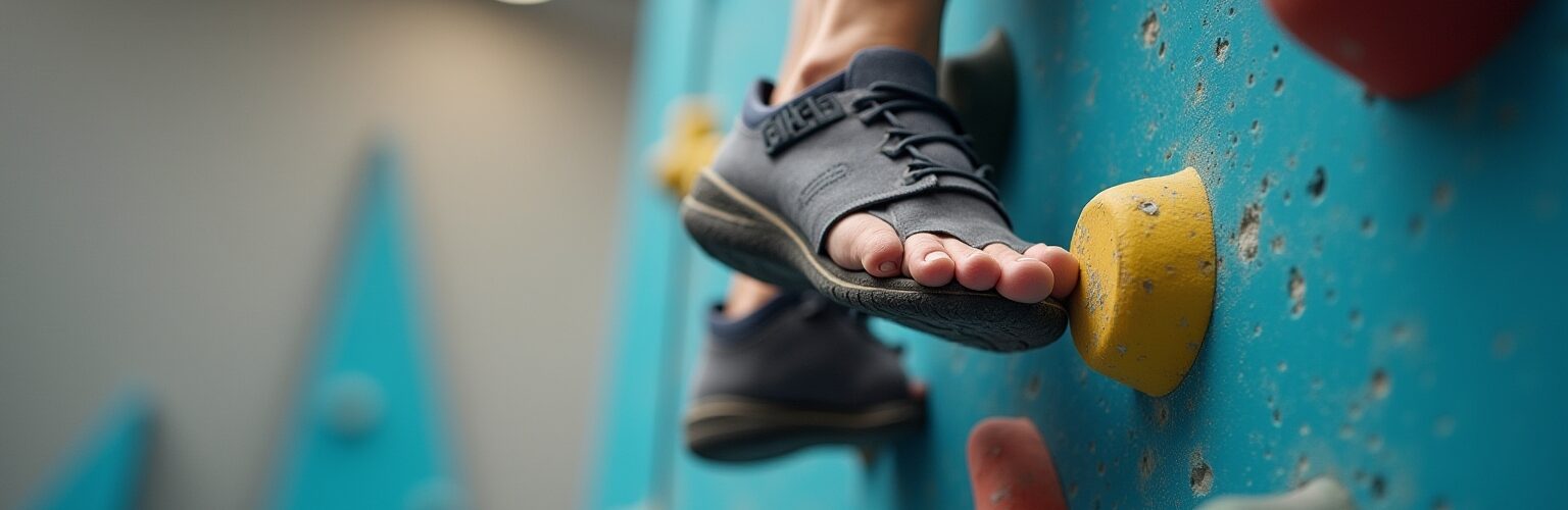 klettertechnik fußarbeit verbessern-Titel