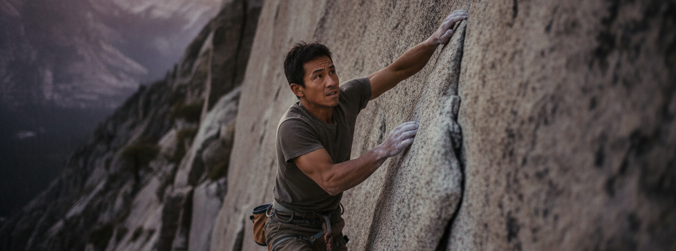 Dan Osman Free Solo Ropejump