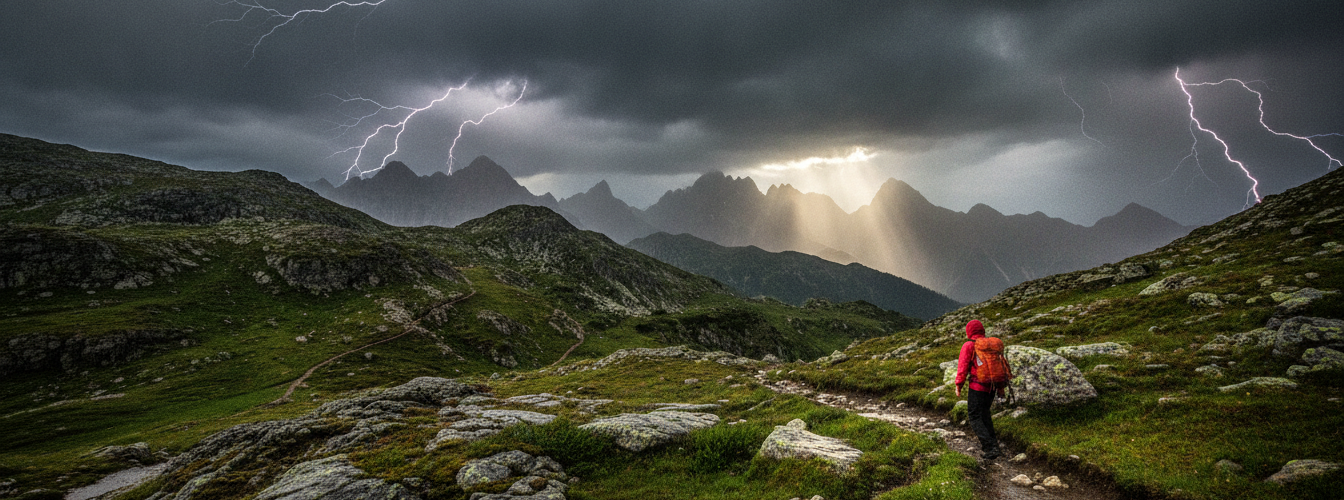 Gewitter Berge