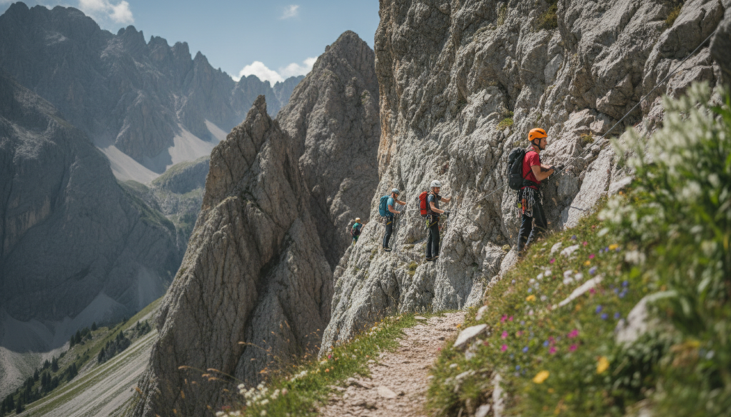 Ostrachtaler Klettersteig Ostrachtaler Klettersteig