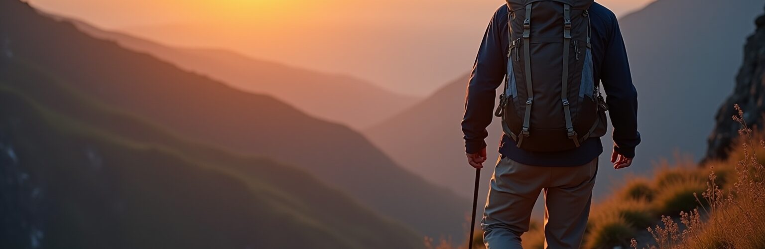 wandern mit rucksack-Titel